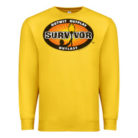 Lemon Survivor Outwit, Outplay, Outlast Premium Sweatshirt - FloraArt