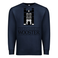 Navy college of wooster Premium Sweatshirt - FloraArt