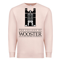 Pale Pink college of wooster Premium Sweatshirt - FloraArt