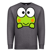 Charcoal Heather keroppi Premium Sweatshirt - FloraArt