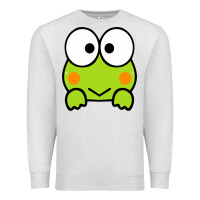 Oatmeal Heather keroppi Premium Sweatshirt - FloraArt