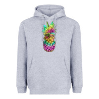 Heather Grey tie dye pineapple Heavyweight Hoodie - JahusDesignShop