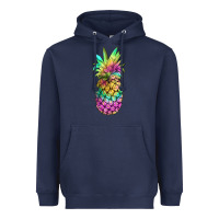 Navy tie dye pineapple Heavyweight Hoodie - JahusDesignShop
