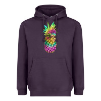 Plum tie dye pineapple Heavyweight Hoodie - JahusDesignShop