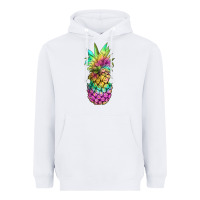 White tie dye pineapple Heavyweight Hoodie - JahusDesignShop