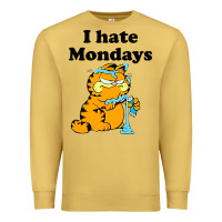Antique Gold i hate monday Premium Sweatshirt - FloraArt