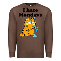 Chestnut i hate monday Premium Sweatshirt - FloraArt