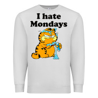 Dove Grey i hate monday Premium Sweatshirt - FloraArt