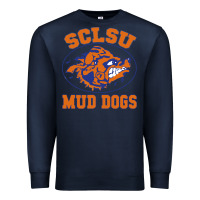 Navy Sclsu Muddogs Premium Sweatshirt - FloraArt