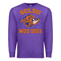 Purple Sclsu Muddogs Premium Sweatshirt - FloraArt