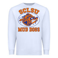 White Sclsu Muddogs Premium Sweatshirt - FloraArt