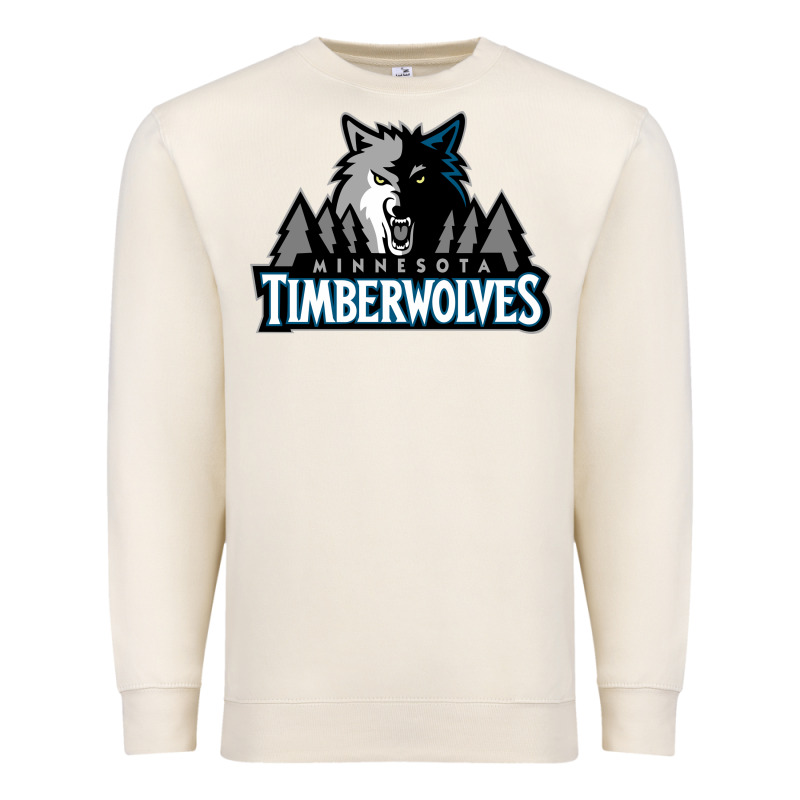 Timberwolves Premium Sweatshirt by FloraArt | Teevron