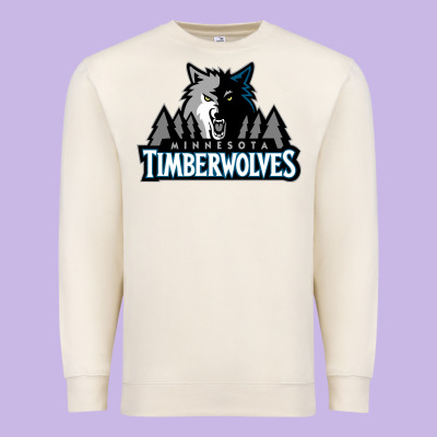 Timberwolves Premium Sweatshirt Designed By Floraart