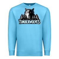 Ocean Blue timberwolves Premium Sweatshirt - FloraArt