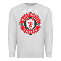 Dove Grey United manchester Premium Sweatshirt - FloraArt