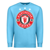 Ocean Blue United manchester Premium Sweatshirt - FloraArt