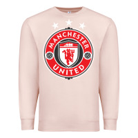 Pale Pink United manchester Premium Sweatshirt - FloraArt