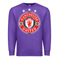 Purple United manchester Premium Sweatshirt - FloraArt