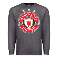 Charcoal Heather United manchester Premium Sweatshirt - FloraArt