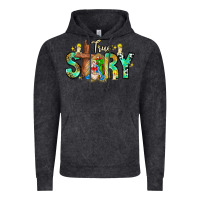 Vintage Black True Story Vintage Hoodie - CowhideDigitalArt
