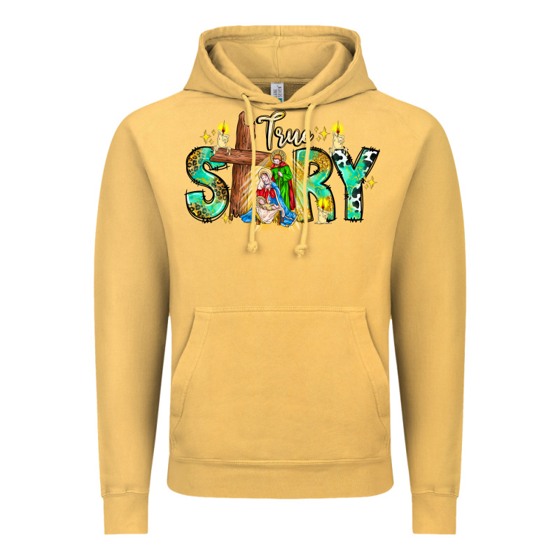 True Story Vintage Hoodie by CowhideDigitalArt | Teevron