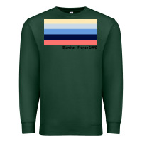 Sports Green biarritz france 1990 Premium Sweatshirt - FloraArt