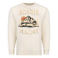 Sandshell acadia national park maine nature hike outdoors vintage t shirt Premium Sweatshirt - ArtMosaic