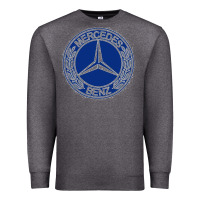 Charcoal Heather white amg Premium Sweatshirt - ArtMosaic