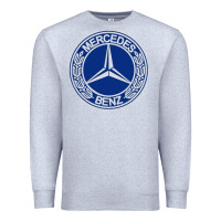 Heather Grey white amg Premium Sweatshirt - ArtMosaic