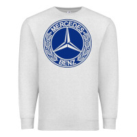 Oatmeal Heather white amg Premium Sweatshirt - ArtMosaic