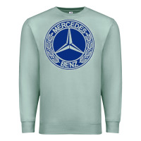 Seafoam white amg Premium Sweatshirt - ArtMosaic