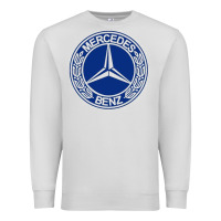 Dove Grey white amg Premium Sweatshirt - ArtMosaic