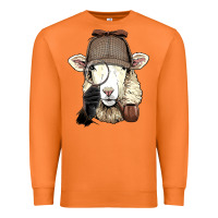 Carrot Detective Sheep Lamb Spy Investigator Farmer Sheep Lover 53 Premium Sweatshirt - ArtMosaic