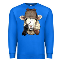 True Royal Detective Sheep Lamb Spy Investigator Farmer Sheep Lover 53 Premium Sweatshirt - ArtMosaic