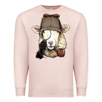 Detective Sheep Lamb Spy Investigator Farmer Sheep Lover 53 Premium Sweatshirt | Teevron