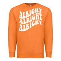 Carrot alright alright alright Premium Sweatshirt - ArtMosaic