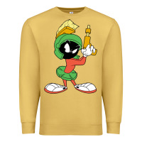 Antique Gold marvin the martian looney Premium Sweatshirt - ArtMosaic