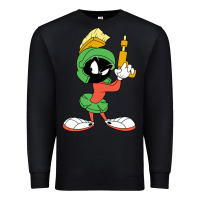 Black marvin the martian looney Premium Sweatshirt - ArtMosaic