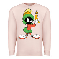 Pale Pink marvin the martian looney Premium Sweatshirt - ArtMosaic