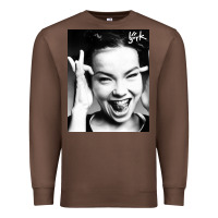 Chestnut my name is bjork [tw] Premium Sweatshirt - ArtMosaic