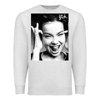 Oatmeal Heather my name is bjork [tw] Premium Sweatshirt - ArtMosaic