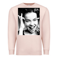 Pale Pink my name is bjork [tw] Premium Sweatshirt - ArtMosaic