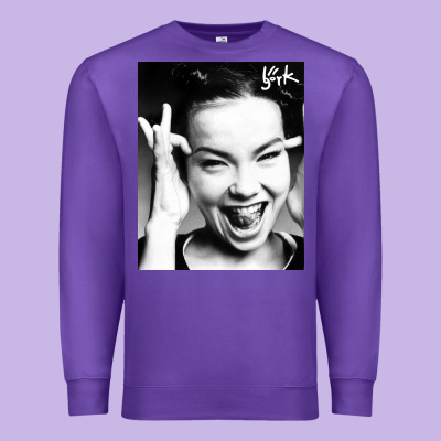 My Name Is Bjork [tw] Premium Sweatshirt Designed By Artmosaic