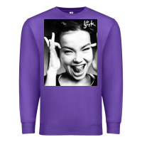 Purple my name is bjork [tw] Premium Sweatshirt - ArtMosaic