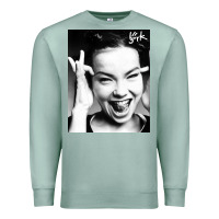 Seafoam my name is bjork [tw] Premium Sweatshirt - ArtMosaic