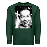 Sports Green my name is bjork [tw] Premium Sweatshirt - ArtMosaic