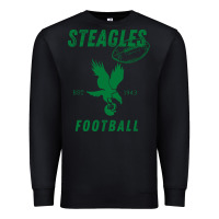 Black steagles football est 1943 phil phit combine team pullover hoodie Premium Sweatshirt - ArtMosaic