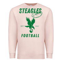 Pale Pink steagles football est 1943 phil phit combine team pullover hoodie Premium Sweatshirt - ArtMosaic