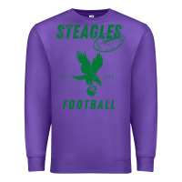 Purple steagles football est 1943 phil phit combine team pullover hoodie Premium Sweatshirt - ArtMosaic