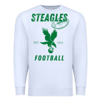 White steagles football est 1943 phil phit combine team pullover hoodie Premium Sweatshirt - ArtMosaic